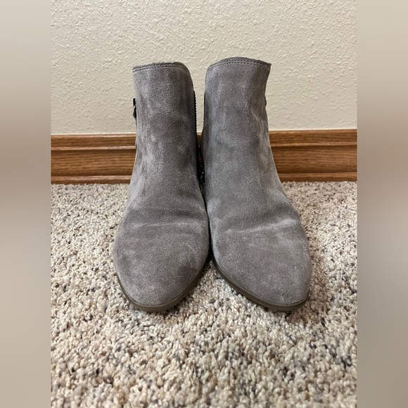 FRYE Judith bootie Double zip Suede Sz 7.5 - Picture 4 of 9